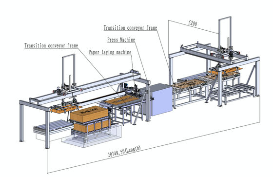 Mua 6m Lamination chu kỳ ngắn Hot Press Laminating 160 tấm giờ online manufacture