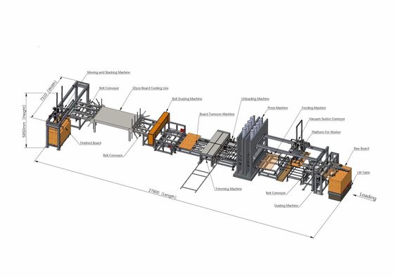 chất lượng  MDF Boards HDF Boards Laminate Hot Press Machine For Plywood 1600 Ton nhà máy sản xuất