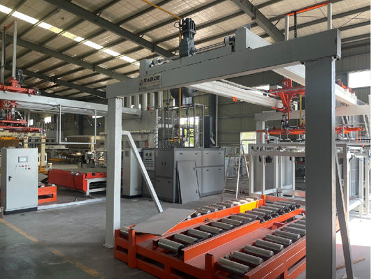 chất lượng  3kw Melamine Press Machine Short Cycle Press Line For Laminates 1800 ton nhà máy sản xuất