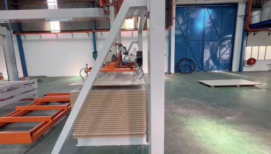 Mua Chu kỳ ngắn Melamine Laminating Hot Press Machine For Doors Composite 120 tấm giờ online manufacture