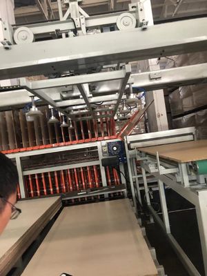 Mua Press Melamine máy làm tấm vòng ngắn Laminating máy 15KW online manufacture
